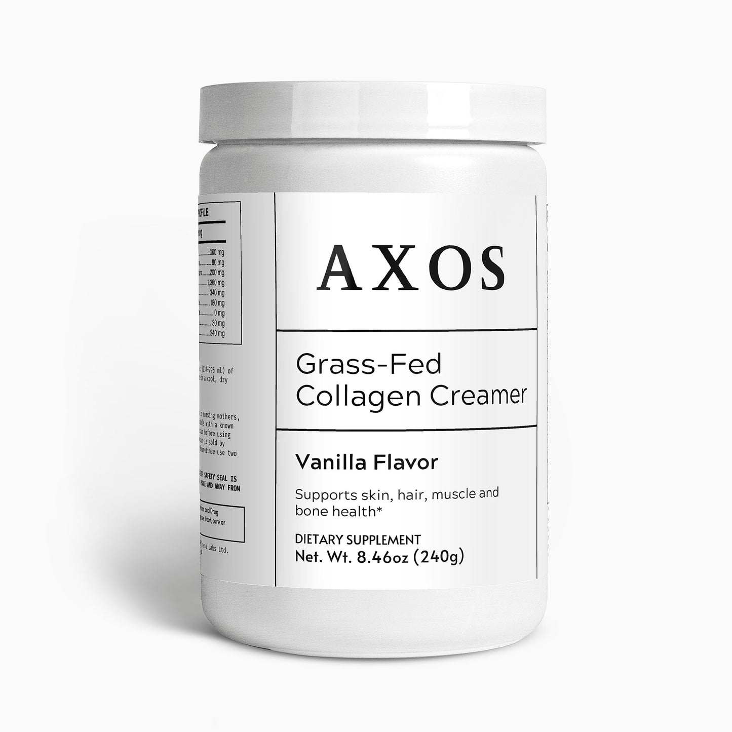 Grass-Fed Collagen Creamer (Vanilla)
