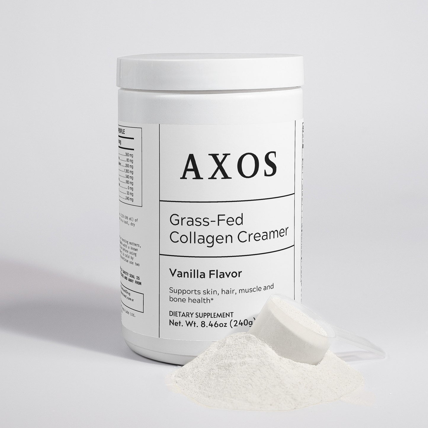 Grass-Fed Collagen Creamer (Vanilla)