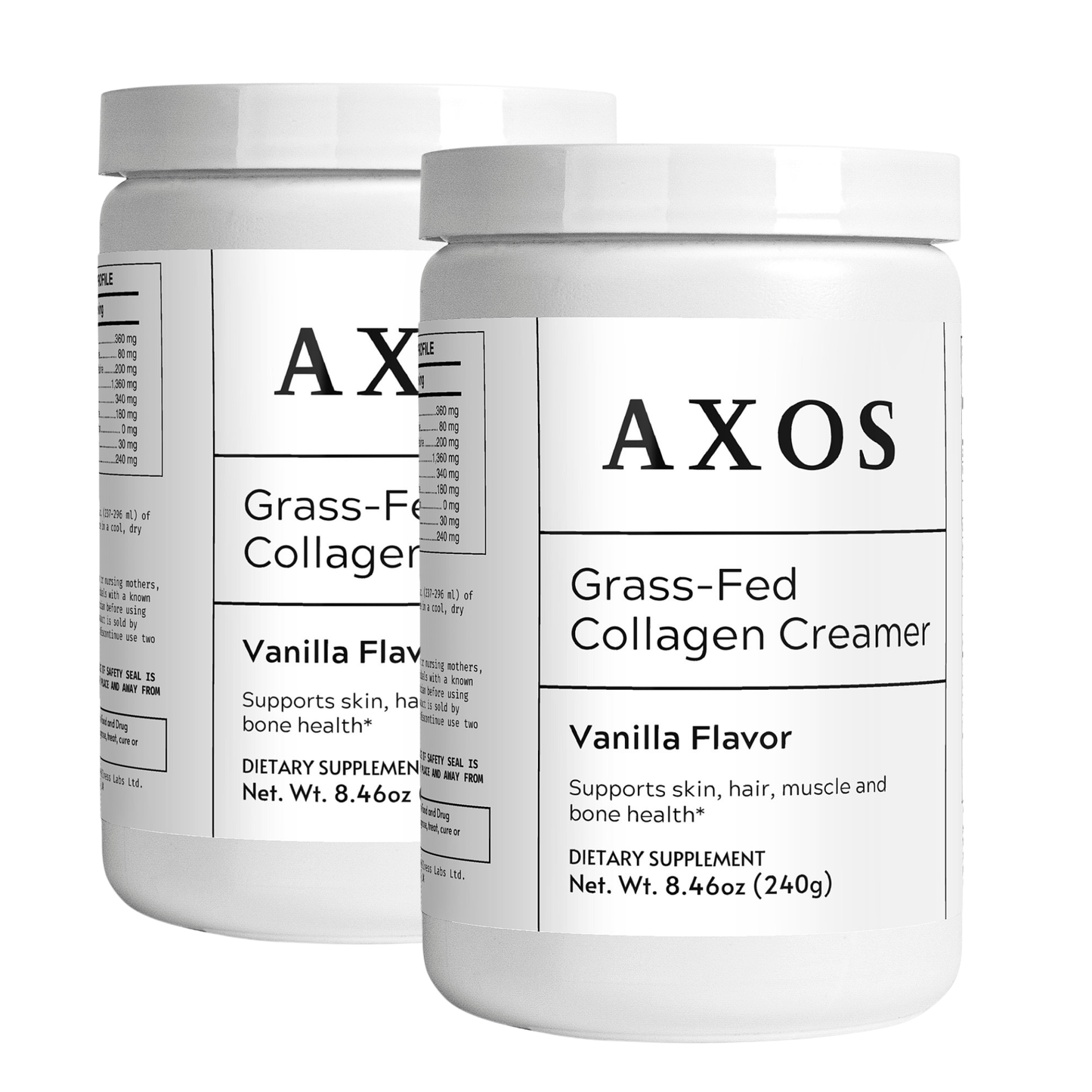 Grass-Fed Collagen Creamer (Vanilla)